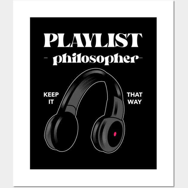 playlist philosopher Wall Art by juinwonderland 41